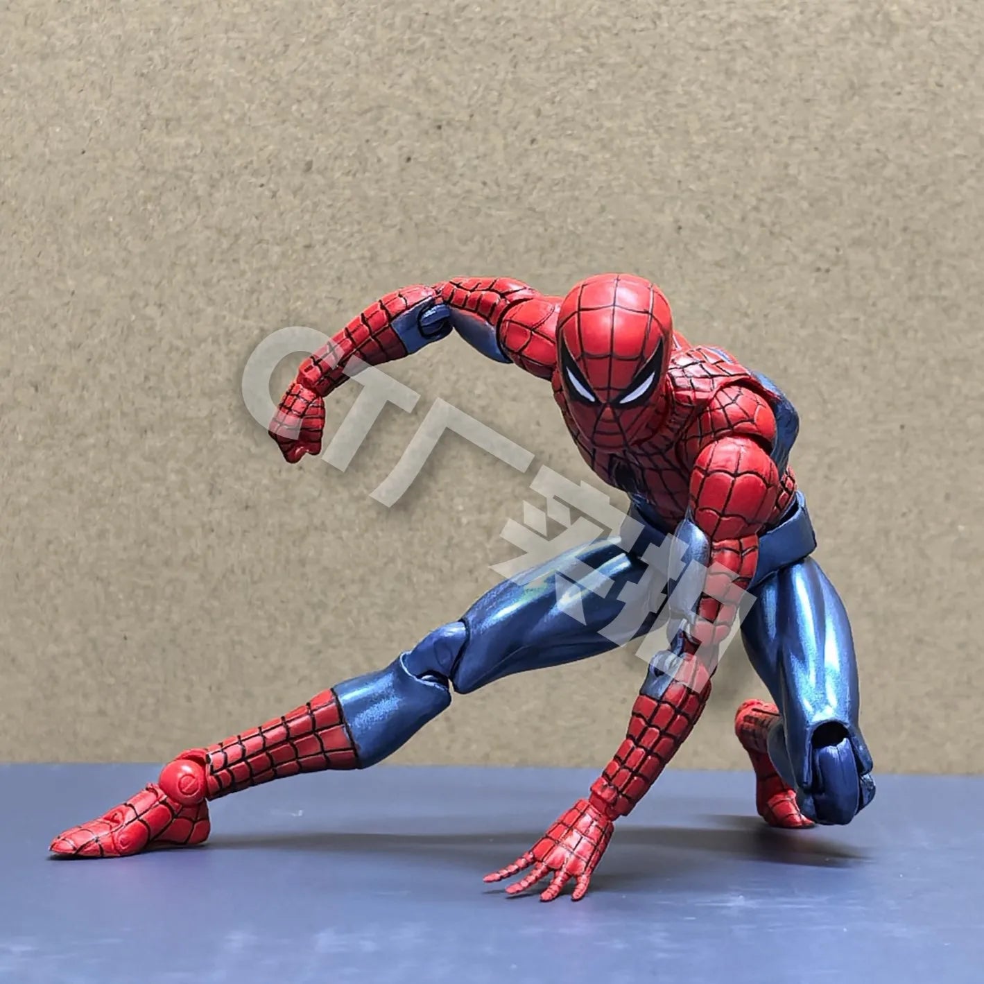 New Ct Toys Spider-Man Mafex 075 Figure The Anazing Spiderman Comic Ver Mafex 185 Action Figure Figurine Model Toys Kids Gift