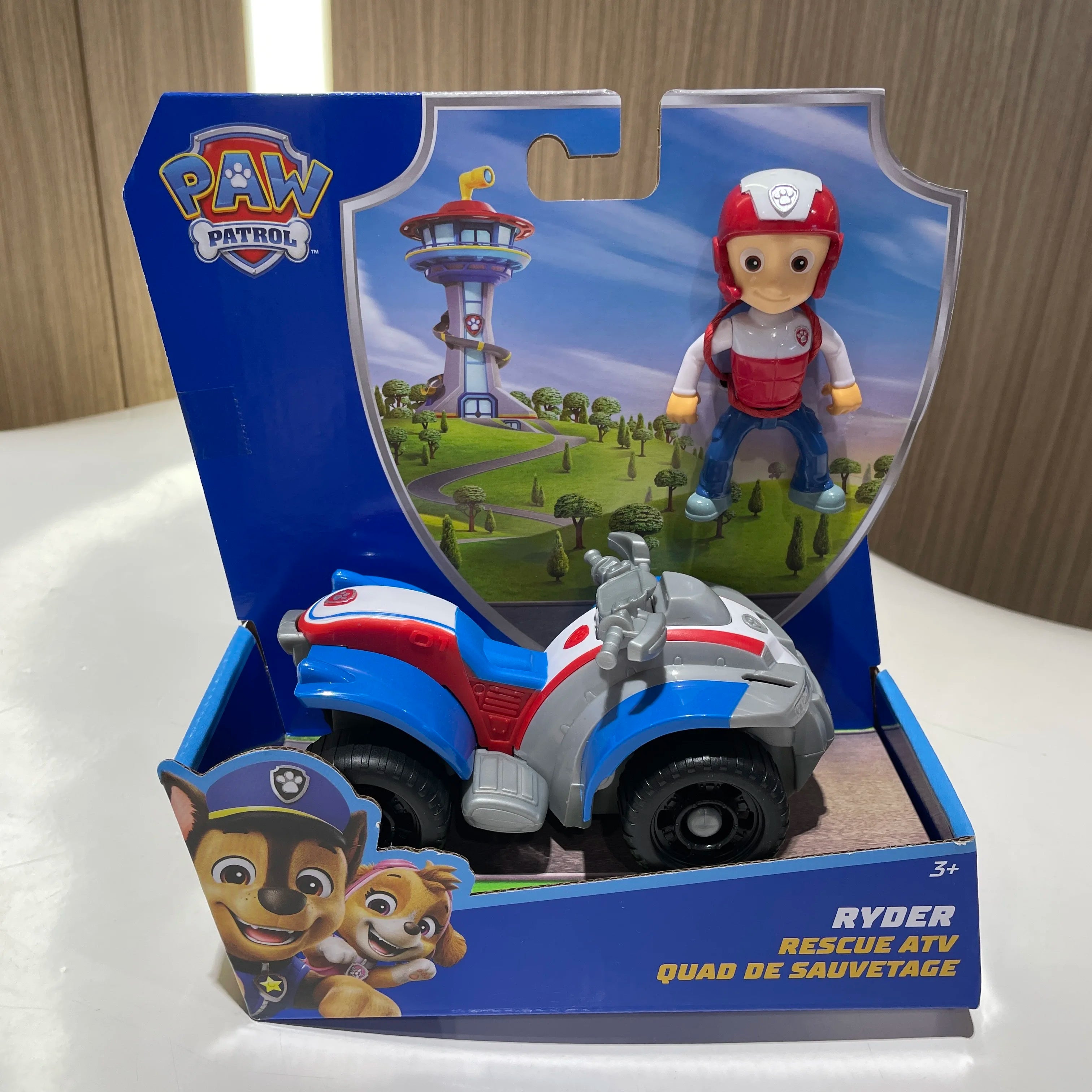 10kinds Genuine Paw Patrol Everest Ryder Rex Skye Chase Rocky Zuma Vehicle with Collectible Figure Birthday Gift Children Toy