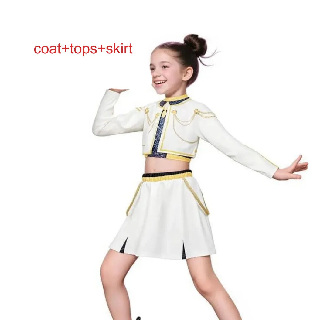 Anime Movie Kids Kpop Demon Hunter Cosplay Rumi Zoey Mira Cosplay Suit Clothes KPop Rumi Zoey Cosplay Costume 3D Print Costume