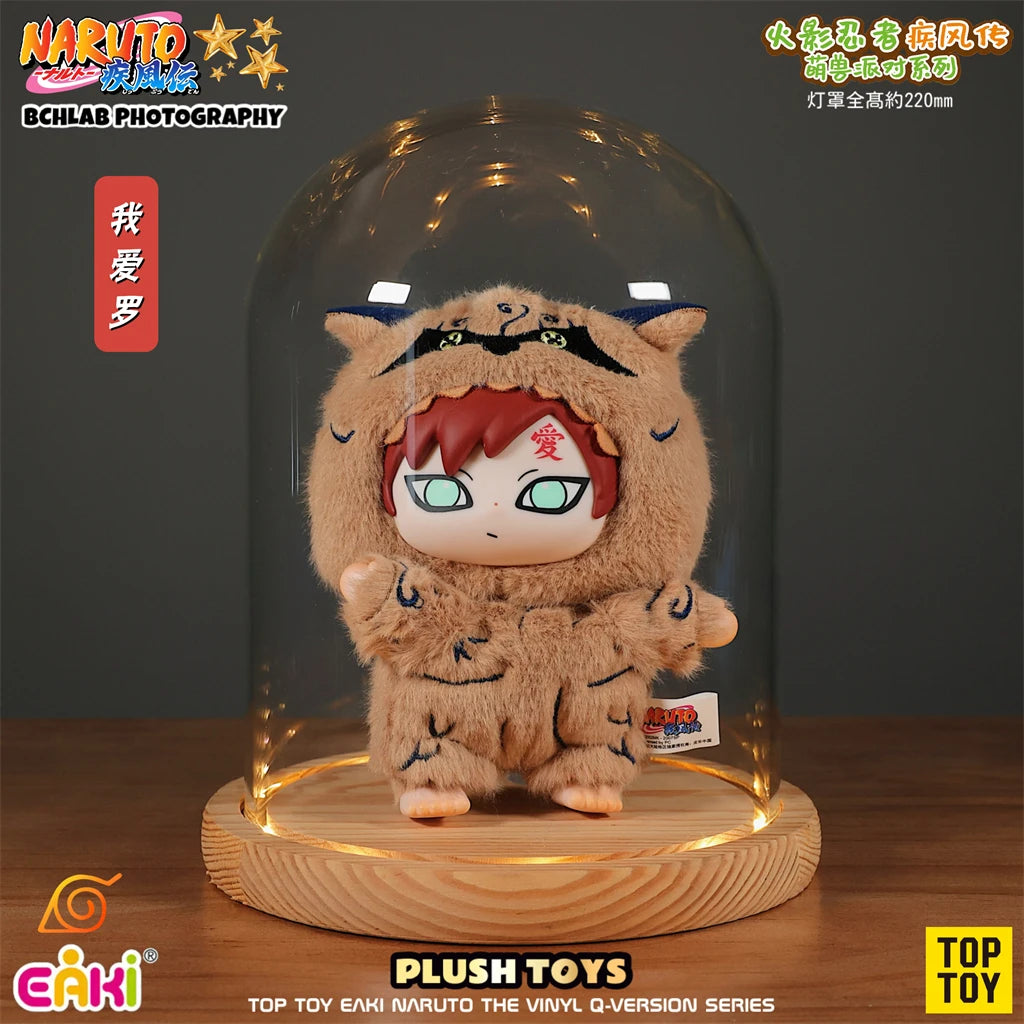 In Stock TOP TOY Naruto EAKI Cute Beast Party Sasuke Vinyl Cute Plush Blind Box Figure Pendant Gift