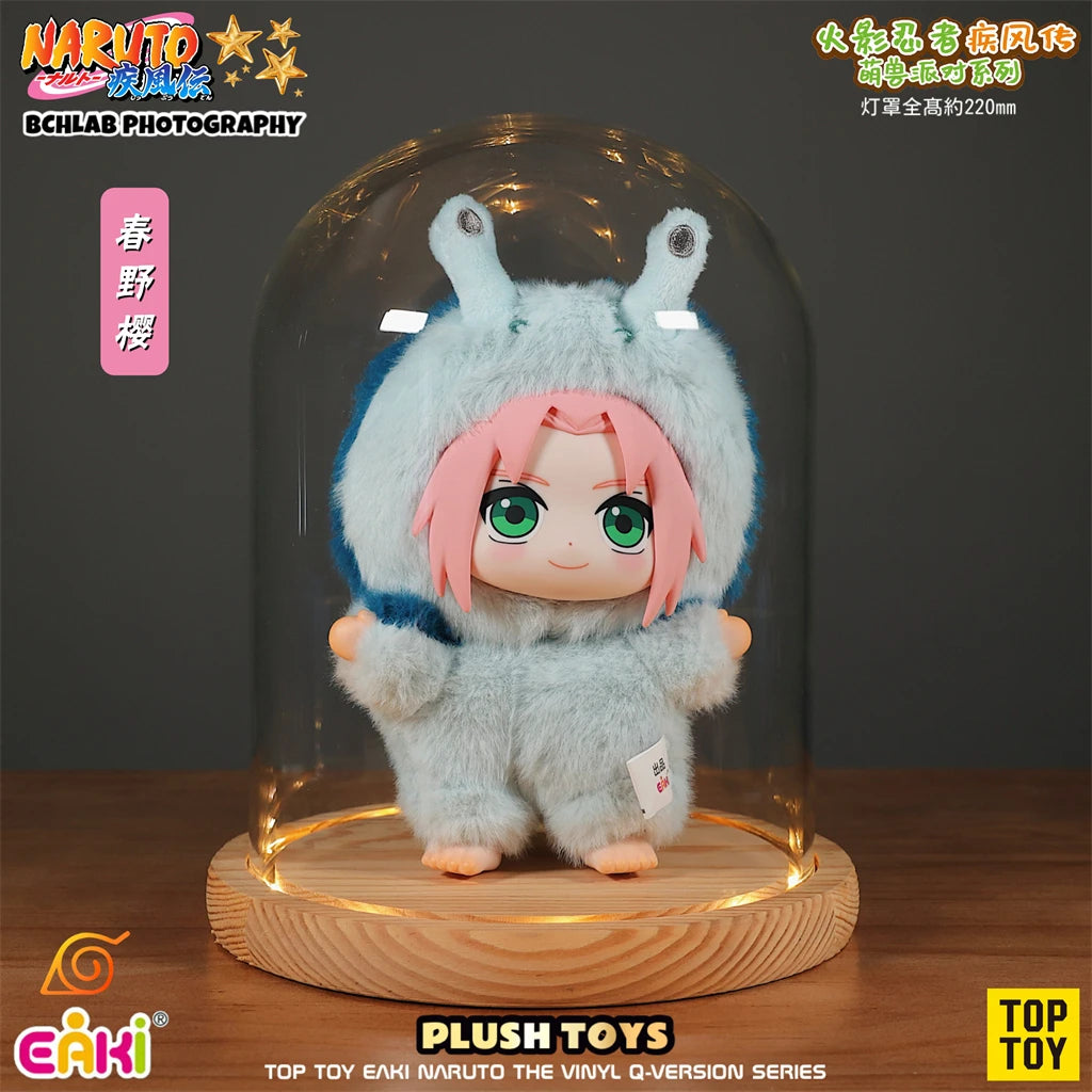 In Stock TOP TOY Naruto EAKI Cute Beast Party Sasuke Vinyl Cute Plush Blind Box Figure Pendant Gift