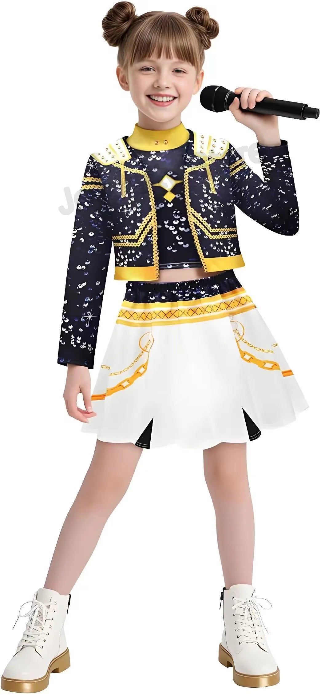 Anime Movie Kids Kpop Demon Hunter Cosplay Rumi Zoey Mira Cosplay Suit Clothes KPop Rumi Zoey Cosplay Costume 3D Print Costume