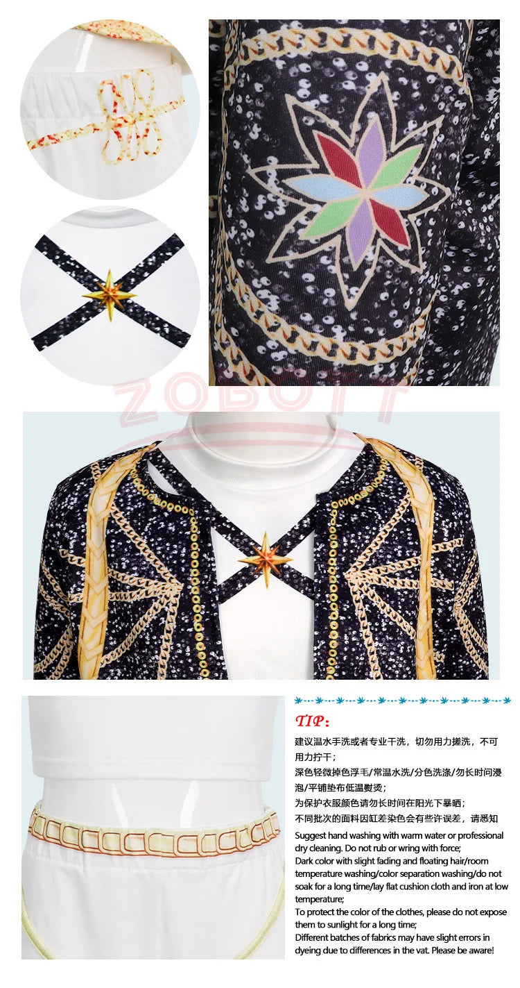 Anime Movie Kids Kpop Demon Hunter Cosplay Rumi Zoey Mira Cosplay Suit Clothes KPop Rumi Zoey Cosplay Costume 3D Print Costume