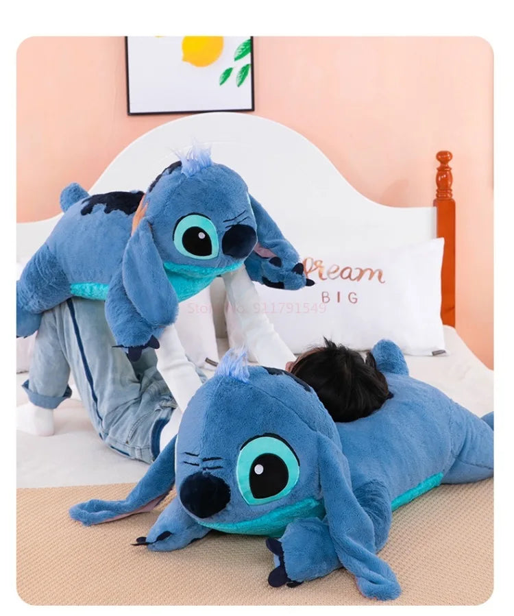 45-80cm Lilo & Stitch Disney Plush Doll Big Stuffed Animals Toys Pillow for Sleep Children Birthday Gift Valentine's Day Present
