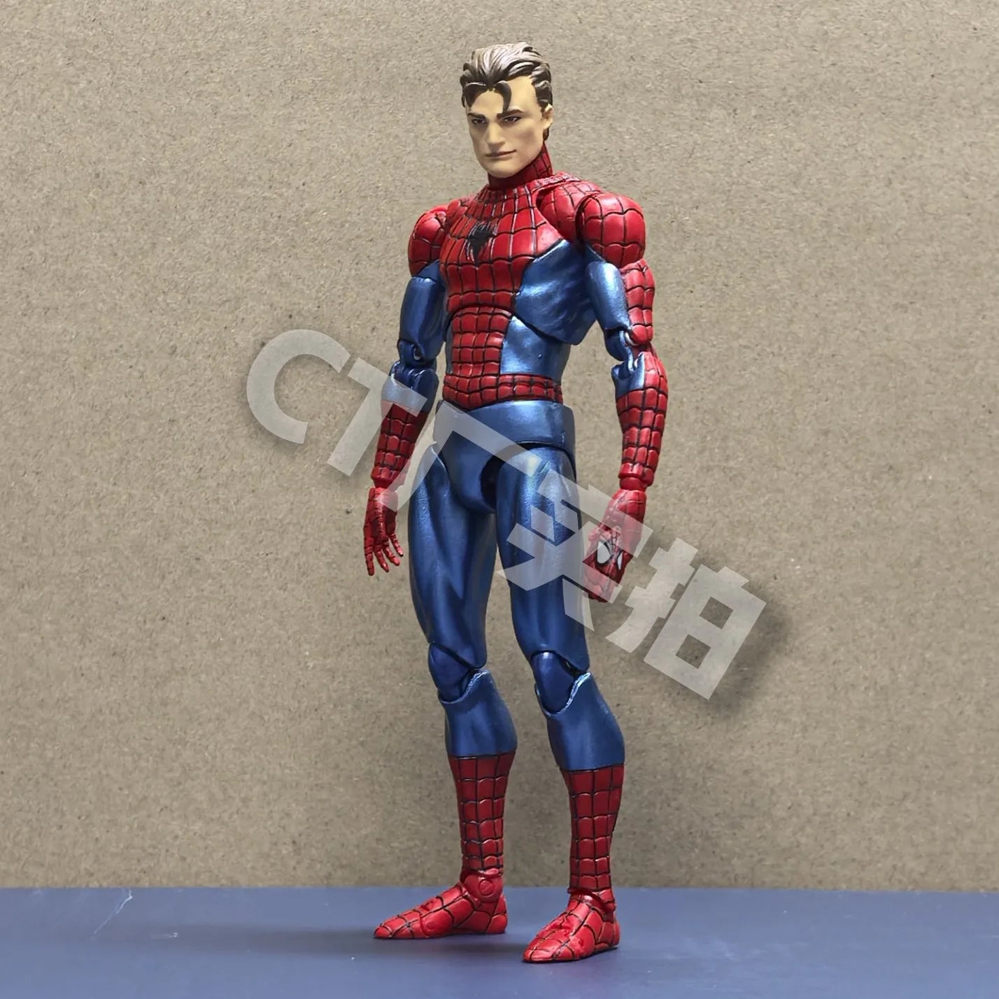New Ct Toys Spider-Man Mafex 075 Figure The Anazing Spiderman Comic Ver Mafex 185 Action Figure Figurine Model Toys Kids Gift