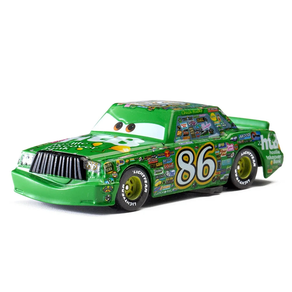 8/13/15Pcs Disney Pixar Cars Gift Box Metal Diecast lightning McQueen Car Model Toy Jackson Uncle Truck Boy Birthday Toys