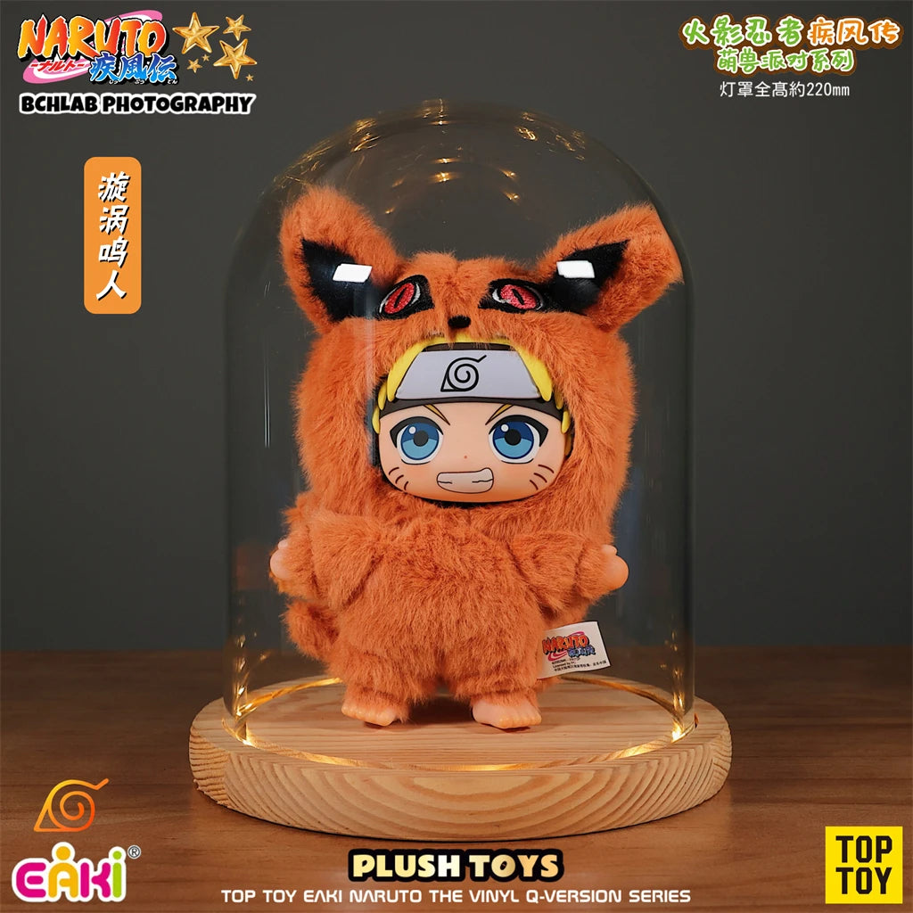 In Stock TOP TOY Naruto EAKI Cute Beast Party Sasuke Vinyl Cute Plush Blind Box Figure Pendant Gift