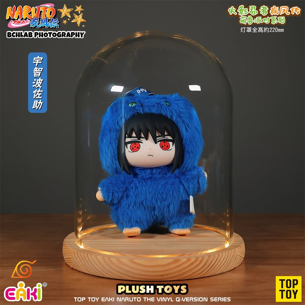 In Stock TOP TOY Naruto EAKI Cute Beast Party Sasuke Vinyl Cute Plush Blind Box Figure Pendant Gift