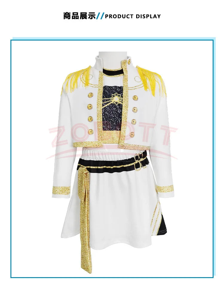 Anime Movie Kids Kpop Demon Hunter Cosplay Rumi Zoey Mira Cosplay Suit Clothes KPop Rumi Zoey Cosplay Costume 3D Print Costume