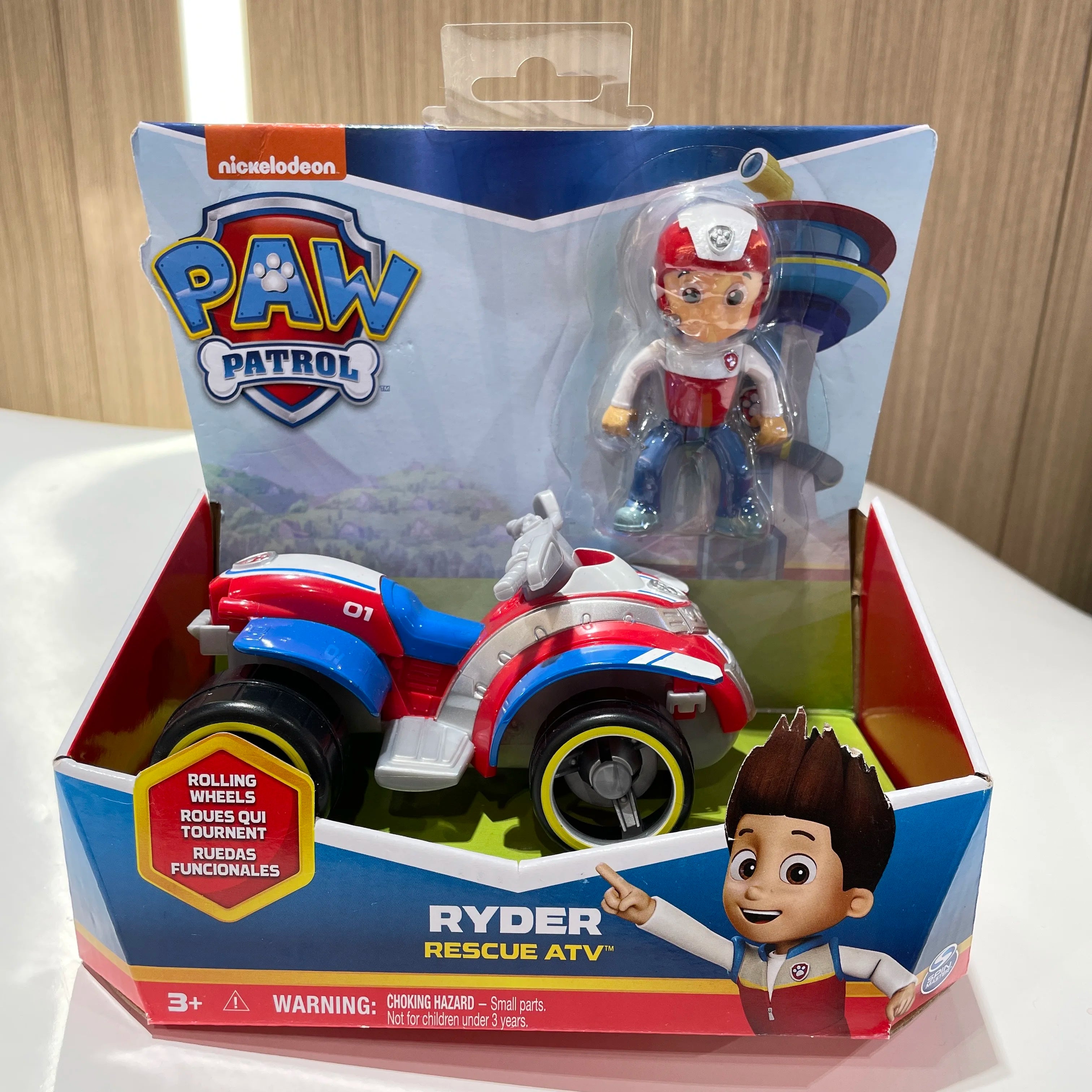 10kinds Genuine Paw Patrol Everest Ryder Rex Skye Chase Rocky Zuma Vehicle with Collectible Figure Birthday Gift Children Toy