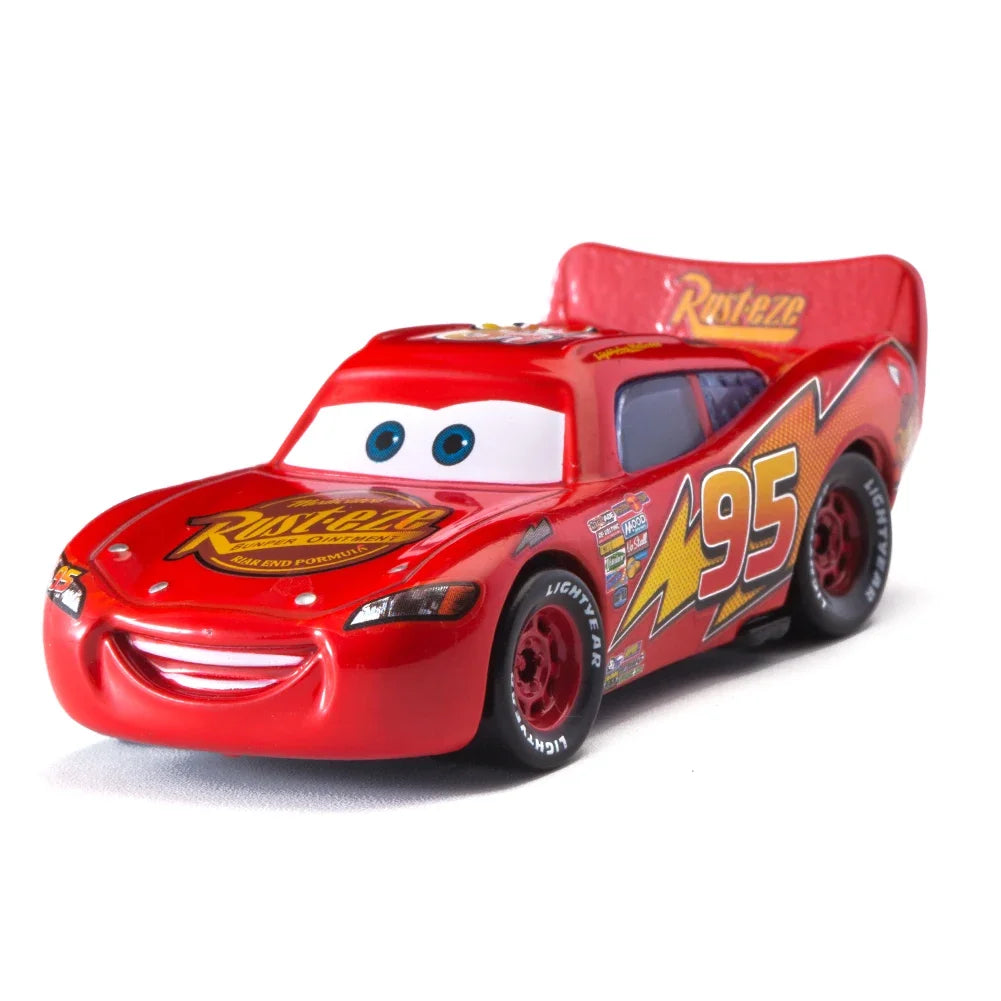 8/13/15Pcs Disney Pixar Cars Gift Box Metal Diecast lightning McQueen Car Model Toy Jackson Uncle Truck Boy Birthday Toys