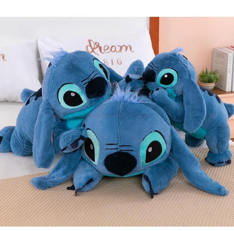 45-80cm Lilo & Stitch Disney Plush Doll Big Stuffed Animals Toys Pillow for Sleep Children Birthday Gift Valentine's Day Present