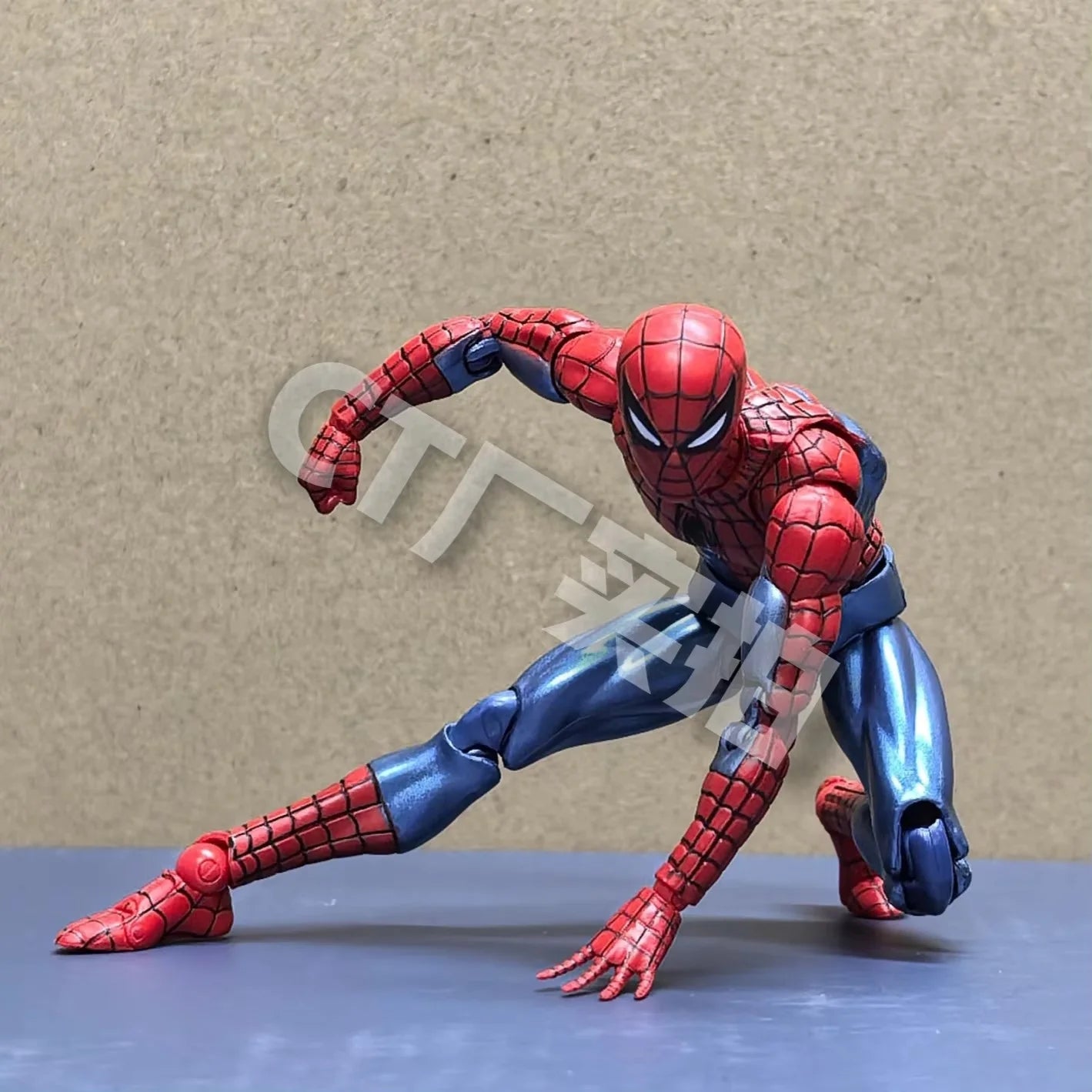 New Ct Toys Spider-Man Mafex 075 Figure The Anazing Spiderman Comic Ver Mafex 185 Action Figure Figurine Model Toys Kids Gift