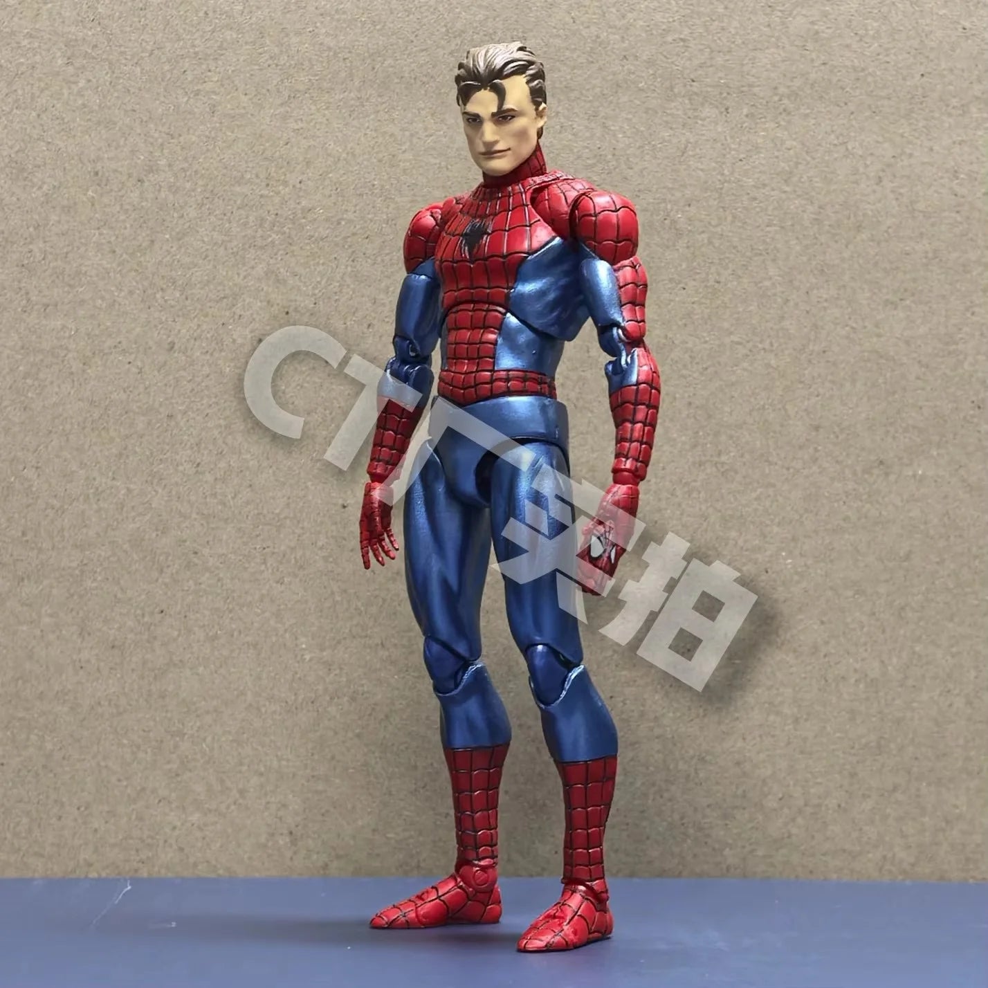 New Ct Toys Spider-Man Mafex 075 Figure The Anazing Spiderman Comic Ver Mafex 185 Action Figure Figurine Model Toys Kids Gift